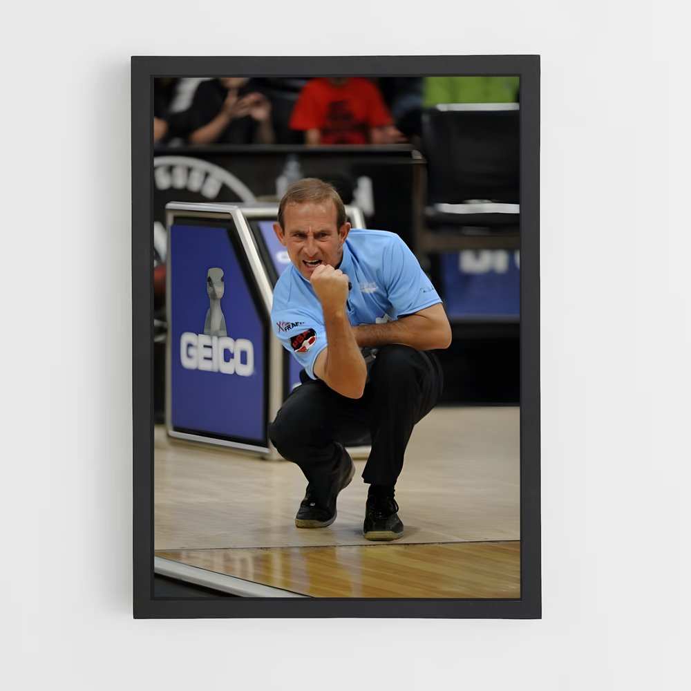 Poster Le Dunk de Norm – affiche Bowling (vue 2)